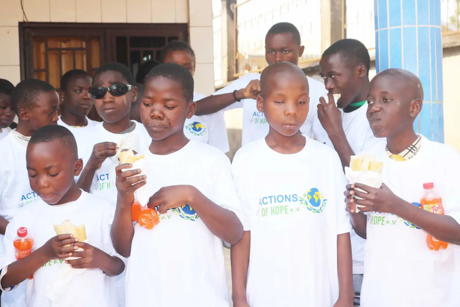 Actions of Hope e.V. – gemeinnützige Organisation – Besuch im Zentrum für sehbehinderte Kinder und Jugendliche