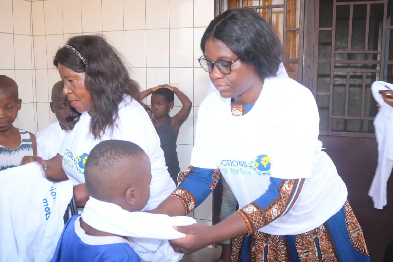 Actions of Hope e.V. – gemeinnützige Organisation – Besuch im Zentrum für sehbehinderte Kinder und Jugendliche