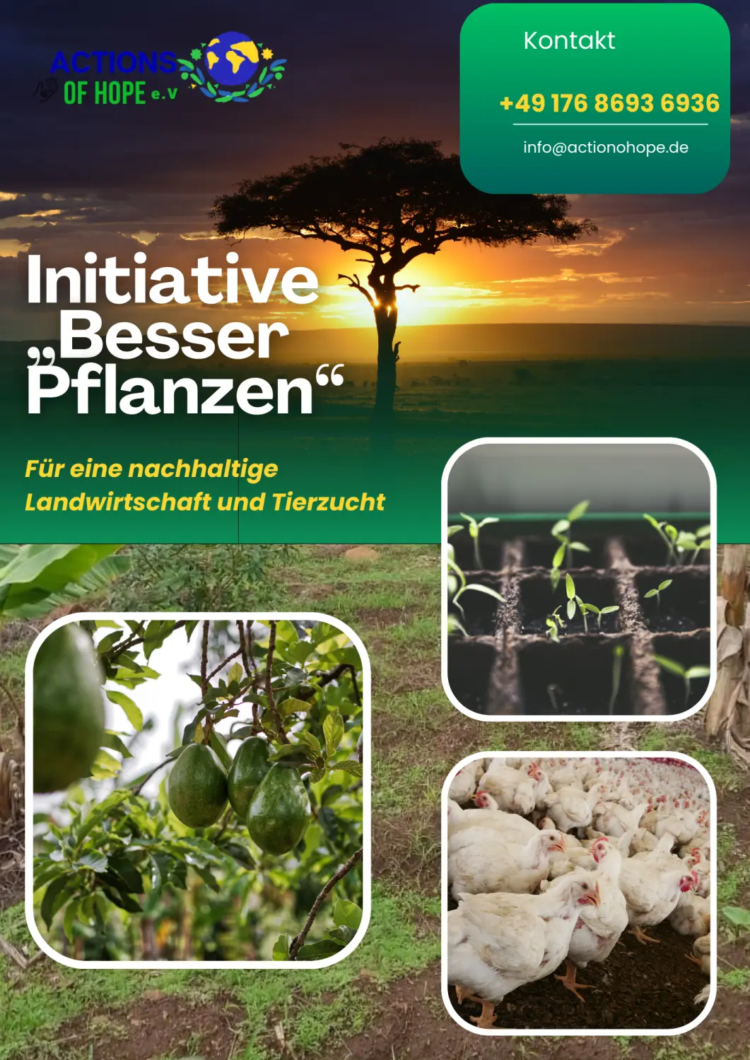 Actions of Hope e.V. – gemeinnützige Organisation – Aktion „Schulbau & Ausstattung für die ganz Kleinen“ – geb