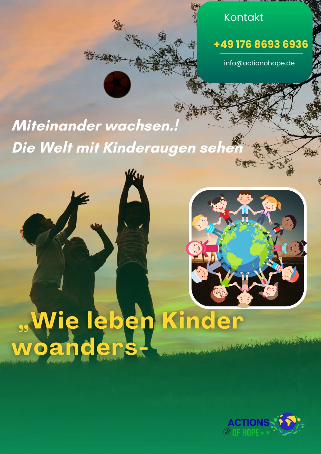 Actions of Hope e.V. – gemeinnützige Organisation – Initiative „Wie leben Kinder woanders