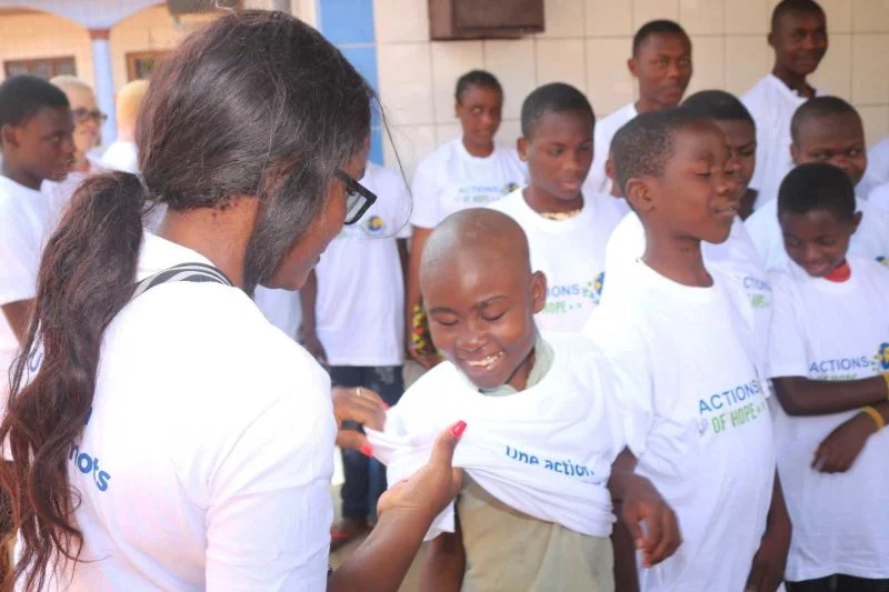 Actions of Hope e.V. – gemeinnützige Organisation – Besuch im Zentrum für sehbehinderte Kinder und Jugendliche