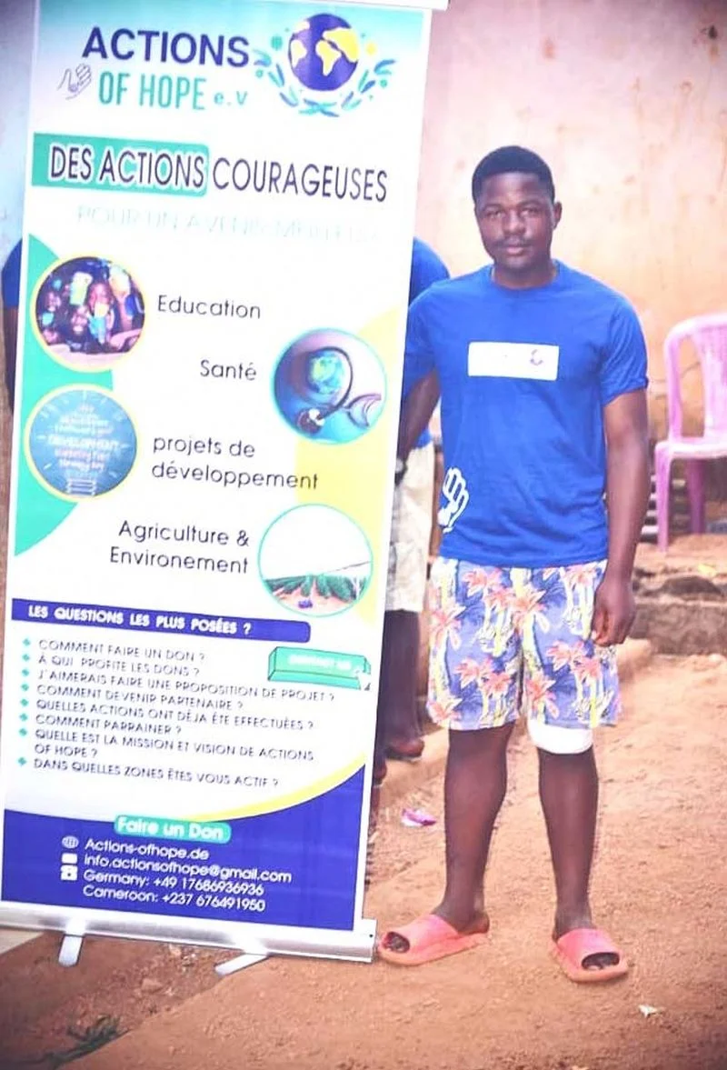 Actions of Hope e.V. – gemeinnützige Organisation – Ausbildungsförderung für den jungen Perez