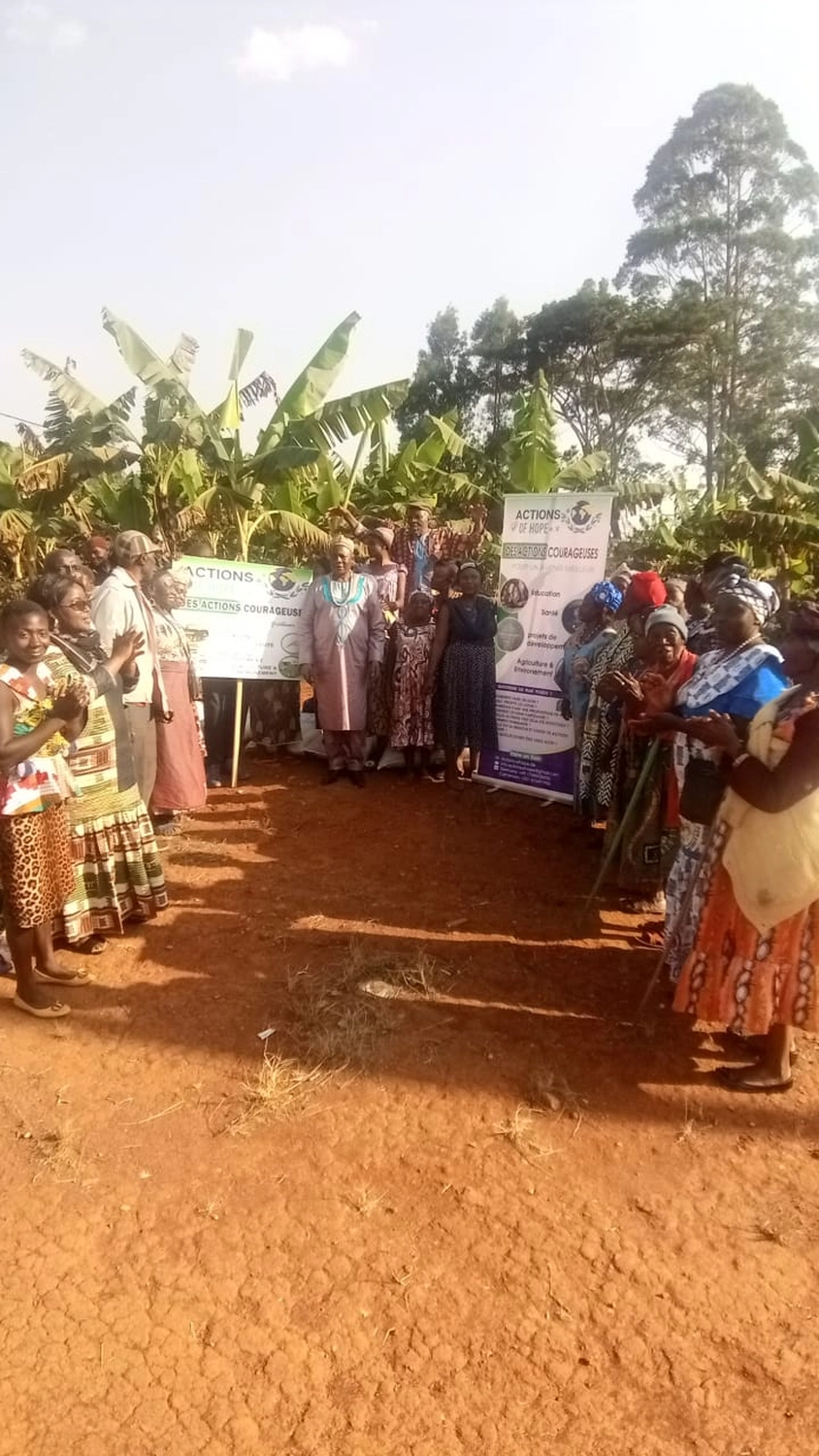 Actions of Hope e.V. – gemeinnützige Organisation – Die Zukunft grün pflanzen“: Spendenübergabe von Biodünger für eine nachhaltige Landwirtschaft in Tsimba